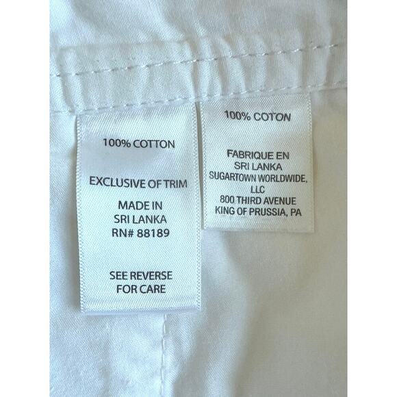 Lilly Pulitzer Buttercup Shorts White Scalloped Hem Size 2 - Picture 10 of 12